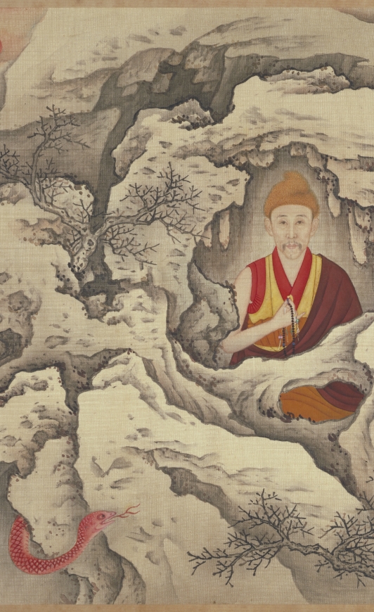 清 佚名 胤行乐图册之第十三开